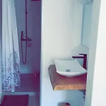 Vue Laterale Sur Lägenhet De Panne